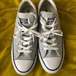 Converse all star heather gray size 9